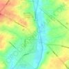 Collegeville topographic map, elevation, terrain