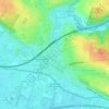 Bergedorfer Schloss topographic map, elevation, terrain