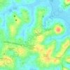 Paruthumpara topographic map, elevation, terrain