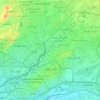 Gulshan-e-Iqbal Town topographic map, elevation, terrain