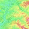 Saint-Vallier topographic map, elevation, terrain