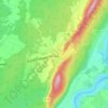 Mirebel topographic map, elevation, terrain