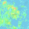 Fasta Åland topographic map, elevation, terrain