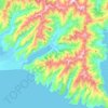 Little River topographic map, elevation, terrain