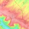 Whitfield topographic map, elevation, terrain