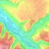 Gamaches topographic map, elevation, terrain