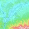 Avrig topographic map, elevation, terrain