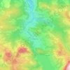 Vorderthal topographic map, elevation, terrain