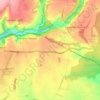 Sapperton topographic map, elevation, terrain