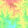 Romillé topographic map, elevation, terrain