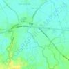 Dila topographic map, elevation, terrain