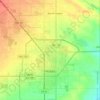 Hobbs topographic map, elevation, terrain