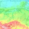 West Hendred topographic map, elevation, terrain