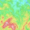 Vama Buzăului topographic map, elevation, terrain