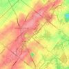 Montgomery Township topographic map, elevation, terrain