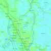 Dighalia topographic map, elevation, terrain