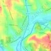 Scottdale topographic map, elevation, terrain