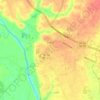 Erwin topographic map, elevation, terrain