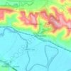 Stimigliano topographic map, elevation, terrain