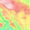 Gravina in Puglia topographic map, elevation, terrain