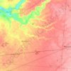 Harlan Township topographic map, elevation, terrain