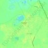 Klyuchi topographic map, elevation, terrain