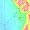 Great Sand Dunes National Park topographic map, elevation, terrain