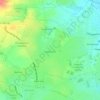 Clover Hill topographic map, elevation, terrain