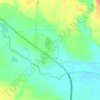 Alexandria topographic map, elevation, terrain