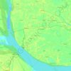Shibaloy Subdistrict topographic map, elevation, terrain