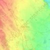 Kiskunfélegyháza topographic map, elevation, terrain