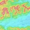 阿波市 topographic map, elevation, terrain