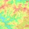 Plessé topographic map, elevation, terrain