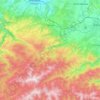 Săliște topographic map, elevation, terrain