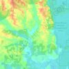 Vancleave topographic map, elevation, terrain