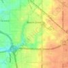 Beech Grove topographic map, elevation, terrain