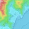 Nelly Bay topographic map, elevation, terrain