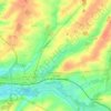 Saint-Germain-du-Puy topographic map, elevation, terrain