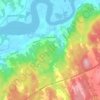 Round Hill topographic map, elevation, terrain