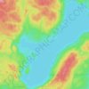 Namur Lake topographic map, elevation, terrain