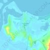 South West Rocks topographic map, elevation, terrain