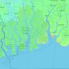 Mongla topographic map, elevation, terrain