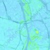 Sluiskil topographic map, elevation, terrain