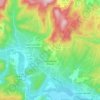 Saint-Michel-d'Euzet topographic map, elevation, terrain