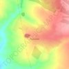 Hrushove topographic map, elevation, terrain