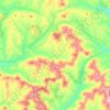 Town of Stamford topographic map, elevation, terrain