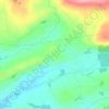 Shronacarton topographic map, elevation, terrain