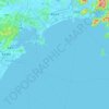 Higashimatsushima topographic map, elevation, terrain