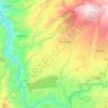 Malchingui topographic map, elevation, terrain