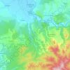 Șoimi topographic map, elevation, terrain